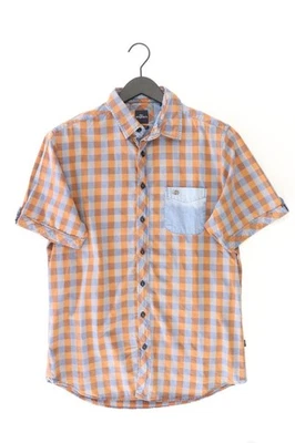 ✅ Engbers blusa para hombre talla 50, M a cuadros naranja algodón ✅ - Imagen 1 de 4