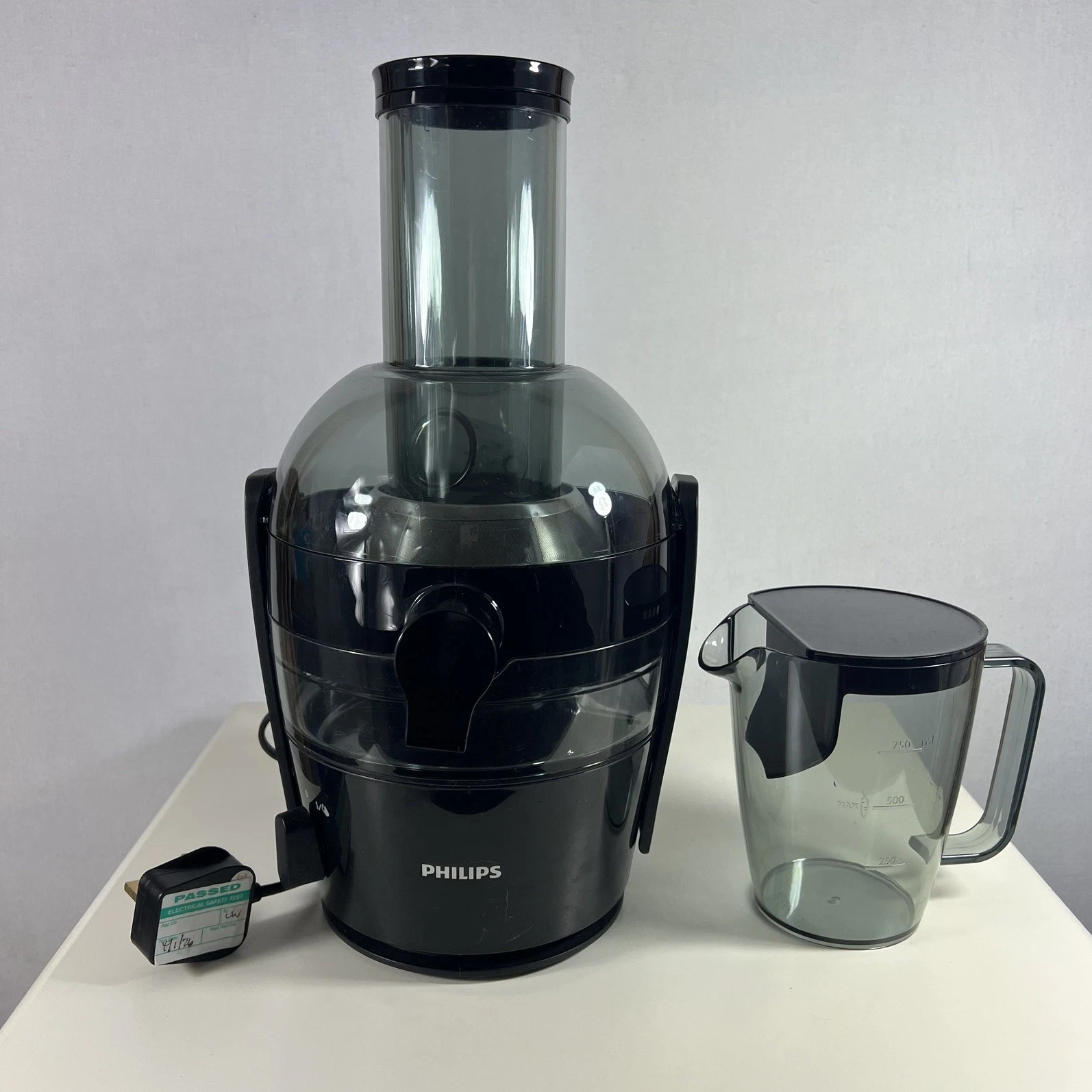 Philips Black Viva Collection HR1855/70 Juicer 800W 2L Black & Jug Pat Tested