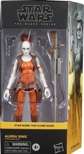 Star Wars Black Series Aurra Sing 6 Action Figure Hasbro Clone Wars New Sealed
