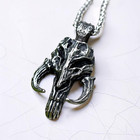 Mandalorian Mythosaur Skull Mask Necklace Stainless Steel Necklace