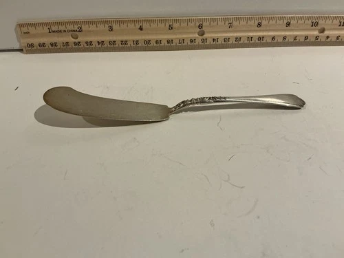 Vintage Sterling Silver Butter Knife Nellie Custis by Lunt Sterling