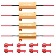 Pcs 50W 6ohm Load Resistors for LED Turn Signals - Led Load Resistor Kit, Fix 4