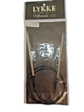 Lykke Driftwood Fixed Circular Knitting Needles US 8/5 mm 32 in