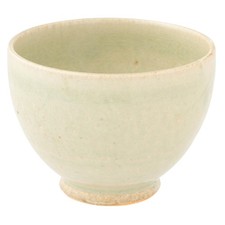Marui Shigaraki Small Bowl 9cm White Bidoro Cream MR-3-4108