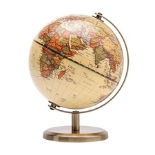 Annova Antique Globe Dia 5.5"/14CM - Educational/Geographic/Modern Desktop Decor