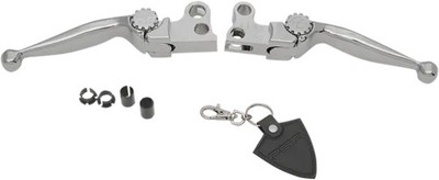 PSR Journey Chrome Adj Lever Set Harley Dyna Glide 92
