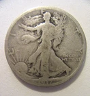 1917-S REV  Walking Liberty Half Dollar   We Combine Shipping !!