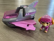 PAW Patrol Skye Rescue Jet with Extendable Wings Play Vehicle  Figure Rare Toy