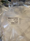 New White Textured Rectangle Cloth Tablecloth 23×47 Inch — photo 2
