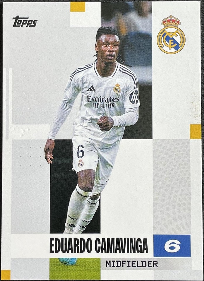 2024-25 Topps Real Madrid Team Set - Eduardo Camavinga #12 for