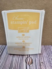STAMPIN' UP APRICOT APPEAL Classic Ink pad NEW NEVER OPENED Water Based Ink