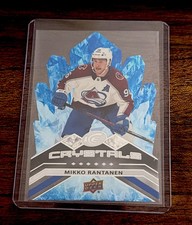 Mikko Rantanen 2021-22 Upper Deck Ice Ice Crystals Colorado Avalanche #IC-34