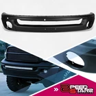 1-Piece Black Front Bumper Face Bar For 02-208 Dodge Ram 1500 2500 3500 Truck