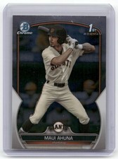 2023 Bowman Draft #BDC-163 Maui Ahuna Chrome
