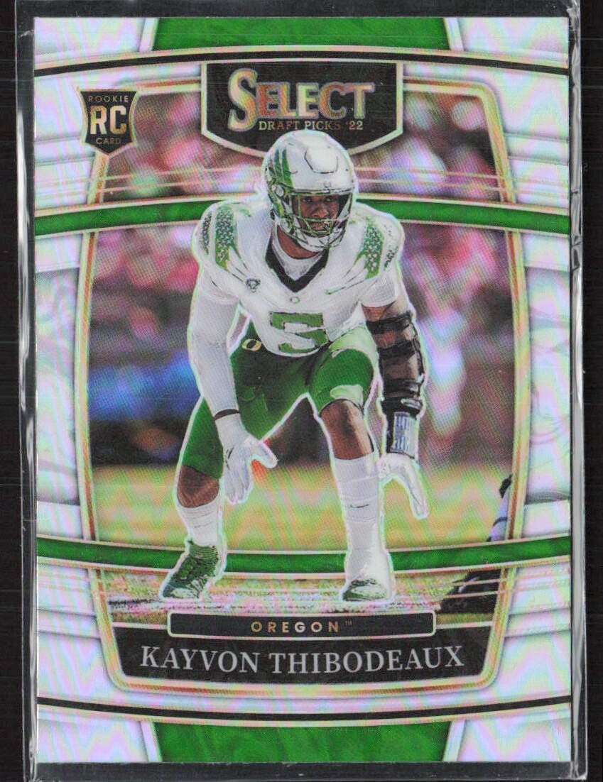 Kayvon Thibodeaux Panini Select Draft Picks #1 Silver