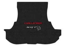 Lloyd Luxe Trunk Mat for '17-22 Challenger w/Red on Black Challenger w/Hellcat