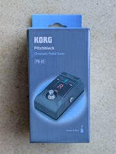 KORG PB-01 Pitchblack Chromatic Guitar Pedal Tuner - NEAR MINT