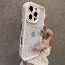 Magsafe Clear Matte Case For iPhone 17 16 15 14 13 12 Pro Max Magnetic Cover