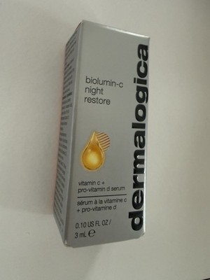 Neu DERMALOGICA BIOLUMIN-C NIGHT RESTORE SERUM 3ml OVP