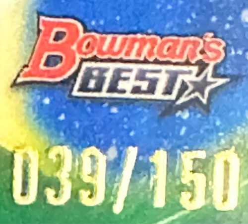 Roman Anthony 2023 Bowman's Best 'Best of 2023 Autograph' Blue RC /150(2 RC lot) - Picture 8 of 9