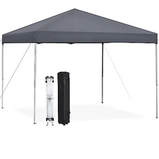 Pop Up Canopy Tent,Foldable Adjustable Outdoor Waterproof Sun Protection Shelter
