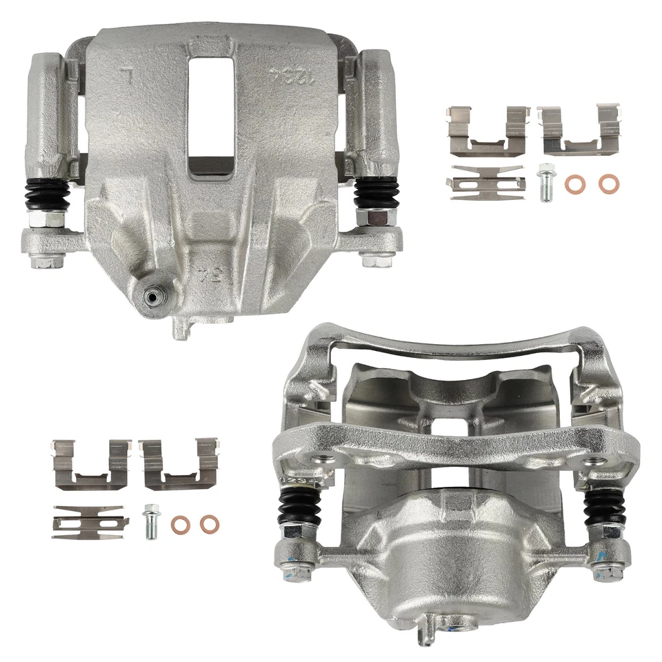 Pinzas de freno delanteras izquierda derecha 2 piezas para Hyundai Elantra 2002-05 19B2848 19B2849 Foto 2 de 4