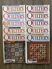 Quilters Newsletter Magazine 2002 Complete Year Lot Of 10