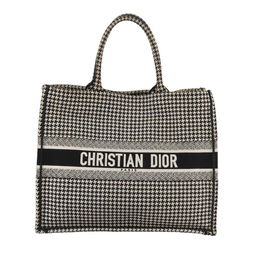Sac fourre tout Dior Book toile noire authentique