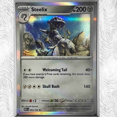 Steelix 093/132 Holo MEG 2025 English Mega Evolution