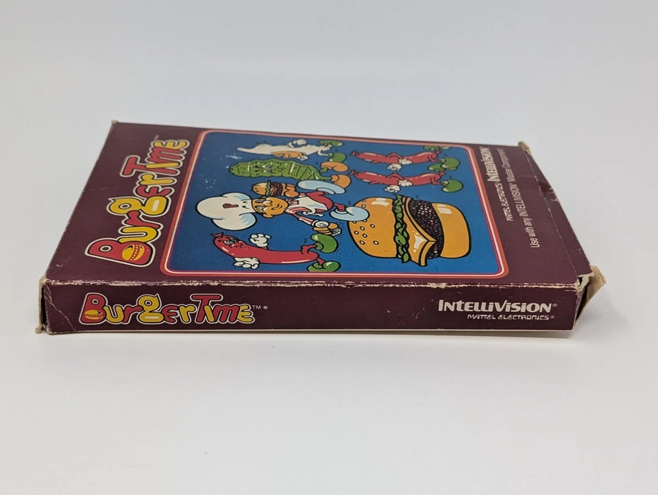 BurgerTime (Intellivision, 1982) - CIB Complete - Image 4 of 4