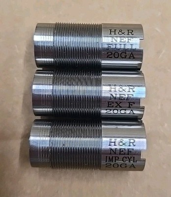 3X H&R 20GA Invector Choke BUNDLE IMP CYL, FULL & EX F BRO/MOS/WIN/NEF/H&R 72949