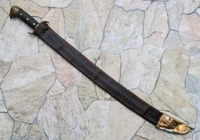 Scarce Collins Legitimus rooster fighting cock pommel Cuban Rural Guard machete