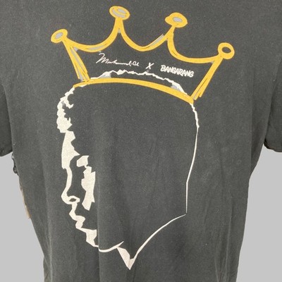 Muhammad Ali Tee Shirt Men XL Bangarang Official Black Distressed Collab