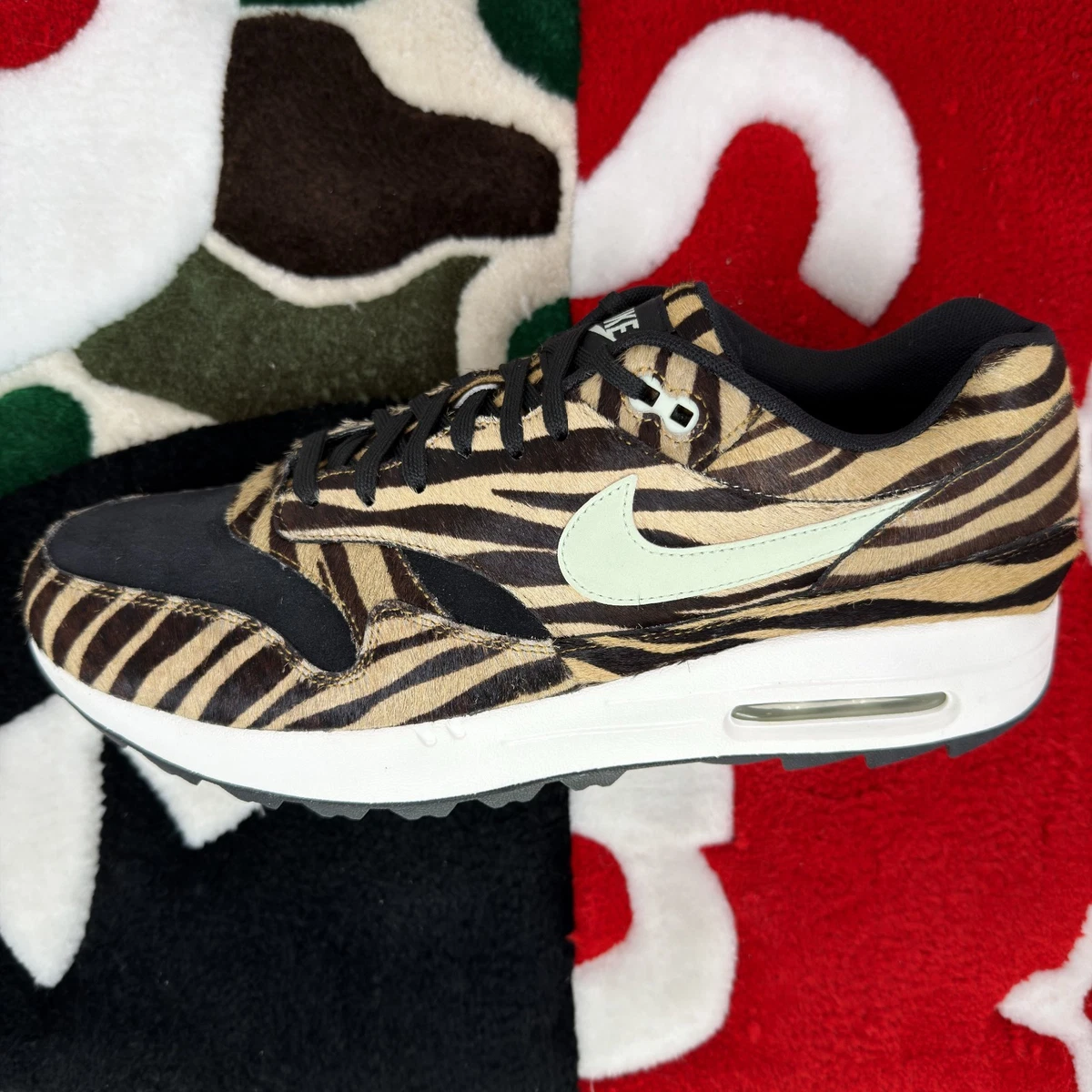 Nike Air Max 1 Golf Tiger Stripes for Sale | Authenticity