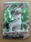 2026 Bowman Mike Trout Electric Sluggers Green 32/99