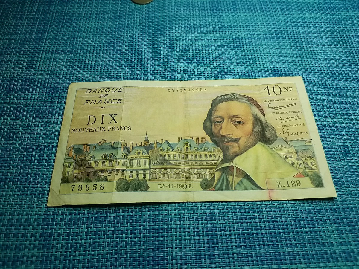 1960 法国纸币| eBay