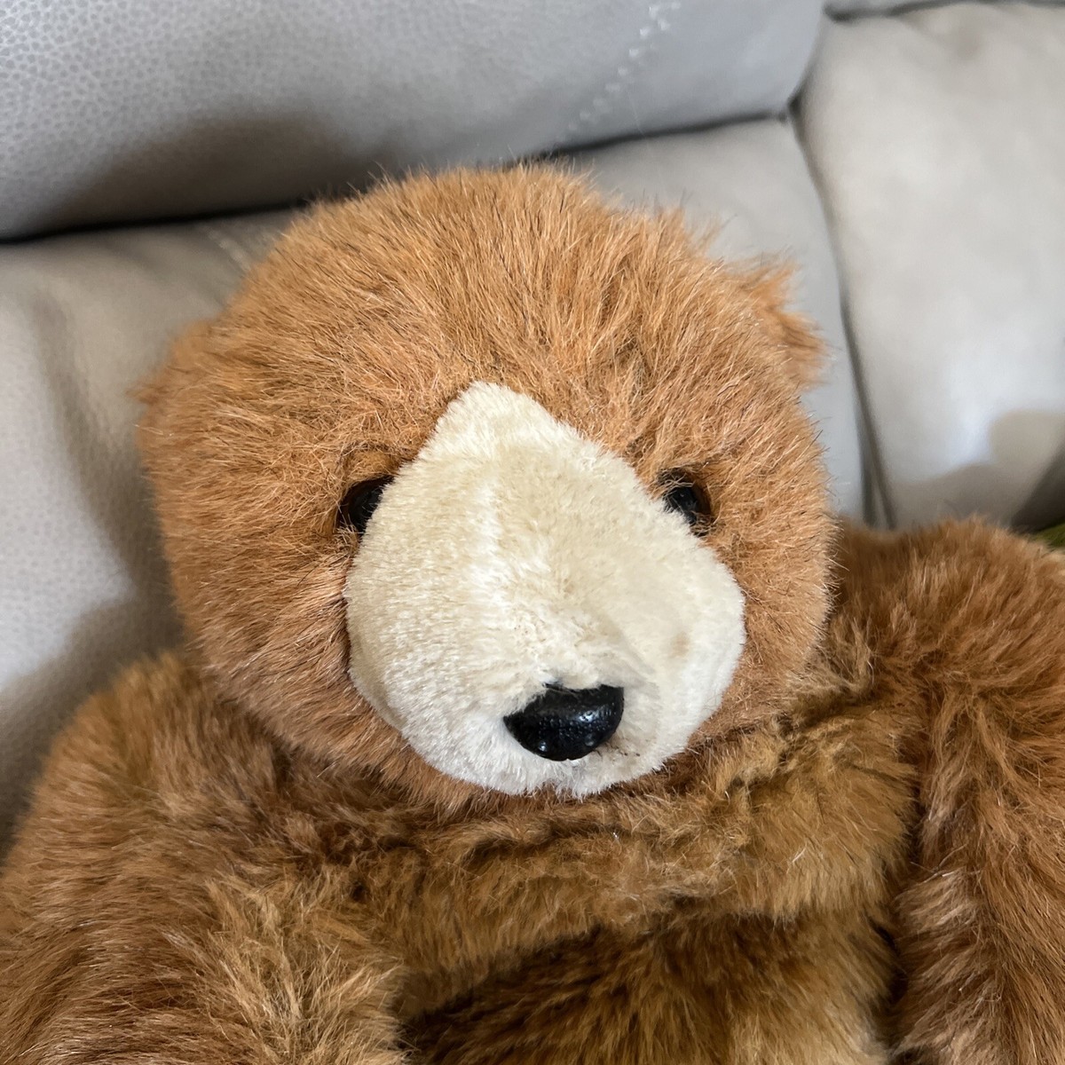Vintage 80s Hug-A-Pet Teddy Bear Plush Backpack Retro Collectible VTG Hug a pet Backpack 80 main image 2