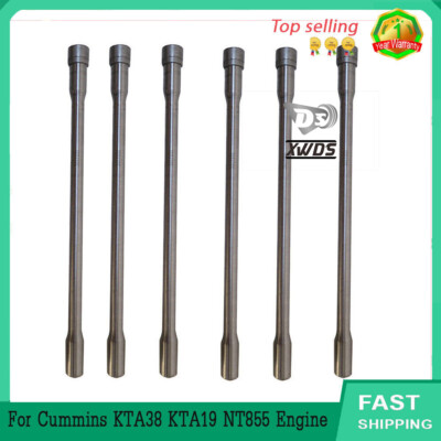 6 PCS 3017961 206234 Injector Push Rod For Cummins KTA38 KTA19 NT855 ...