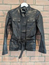 Belstaff Triumph 2.0 Leather Jacket Size 42