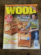 Vintage March 2008 Issue 182 DIY WOOD Magazine Woodworking Home Improvement