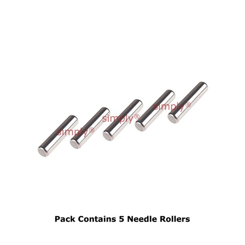 4x6mm Flache Enden Lose Nadel Roller