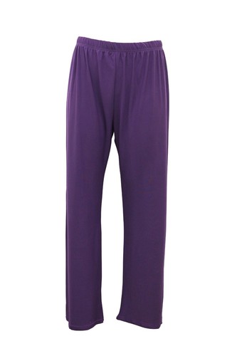WOMENS PLAZO LADIES PALAZZO WIDE LEG PANTS PLAIN TROUSER LOUNGE FLARED PLUS SIZE - Picture 9 of 16