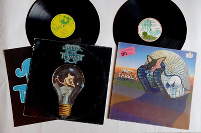2 x Prog. Rock LP´s -  ELP / Tarkus + Spartacus / Triumvirat