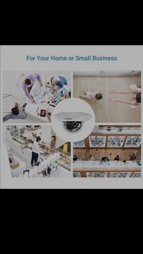 Zmodo ZP-IDQ13 HD Indoor 720P sPoE Network Dome Camera / Indoor / Night Vision - Picture 9 of 11