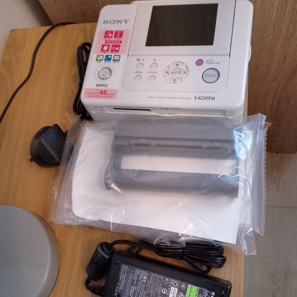 Sony Digital Photo Printer DPP FP95 With Original Box eBay