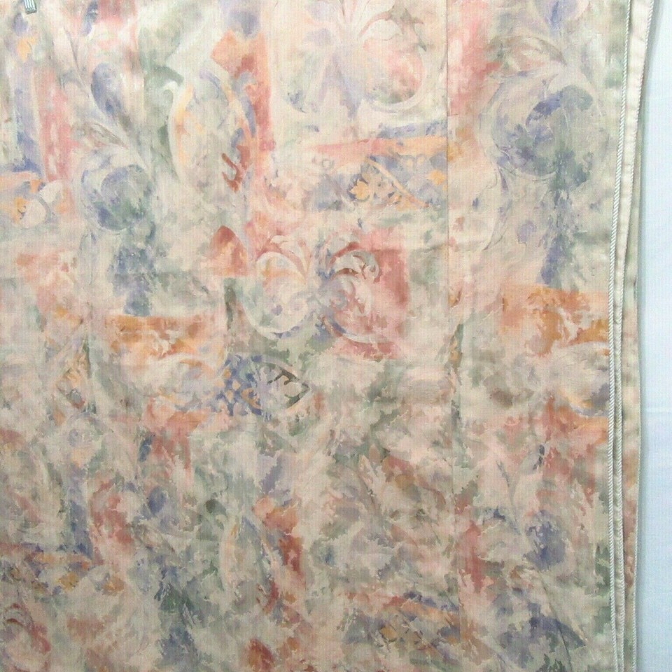 Burlington Jacquard Floral Multicolor Pastel King Duvet Cover eBay