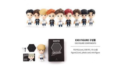 EXO SMTOWN COEX Artium SUM OFFICIAL GOODS FIGURE + PHOTOCARD +