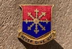 WW2 US Army Military 206th Coast Coastal Artillery Regiment DUI DI Crest pin