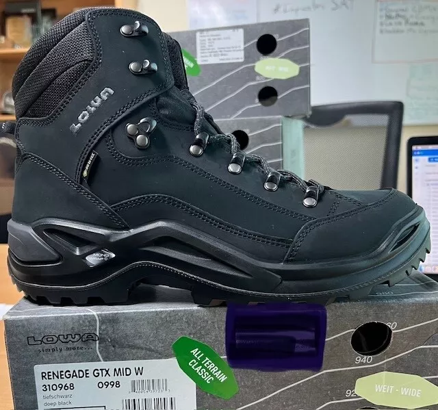 bord geweer Ontaarden Lowa RENEGADE GTX WIDE USA Size 11 *NEW Hiking Boots | eBay