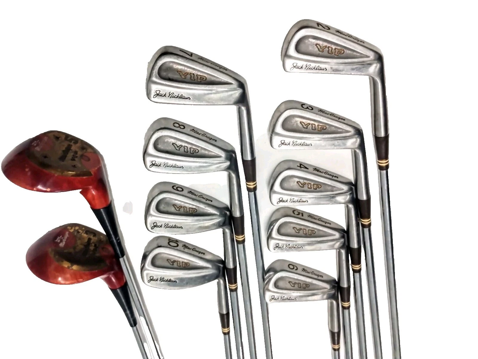 MacGregor Complete Set Vintage Golf Clubs & Shafts